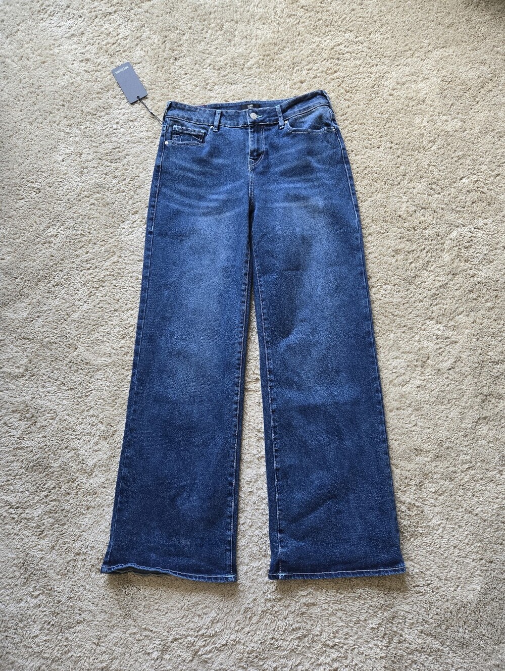 True Religion Bobbi Baggy Jeans Womens 28 Blue